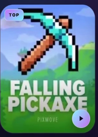 Falling Pickaxe